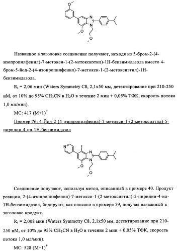 Производные бензимидазола (патент 2361863)