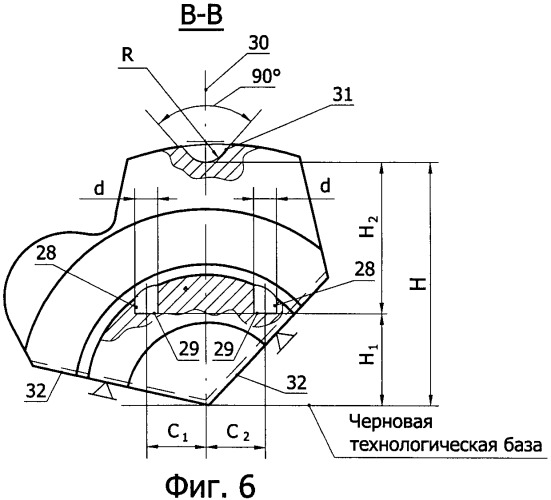 Устройство для базовой установки лапы бурового долота при ее механической обработке (патент 2356703)