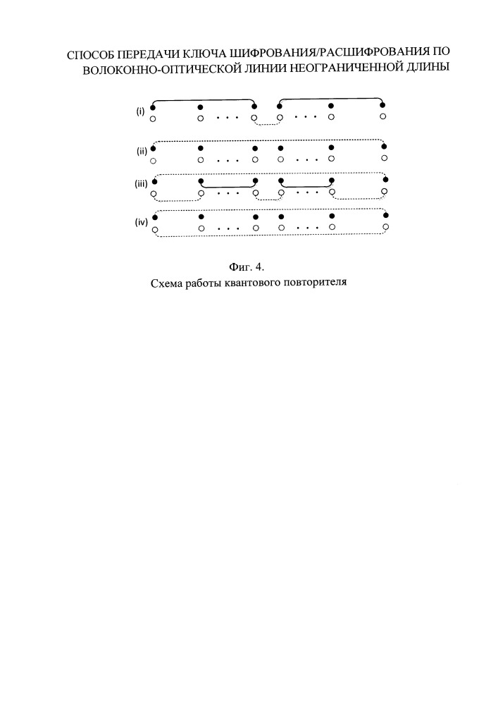 Способ передачи ключа шифрования/расшифрования по волоконно-оптической линии неограниченной длины (патент 2661287)