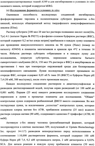 Производные хиназолина в качестве ингибиторов src тирозинкиназы (патент 2350618)