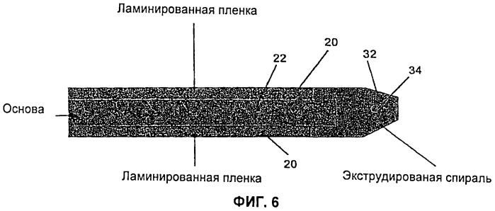 Слоистая лента, выполненная с возможностью сшивания при установке (патент 2442044)