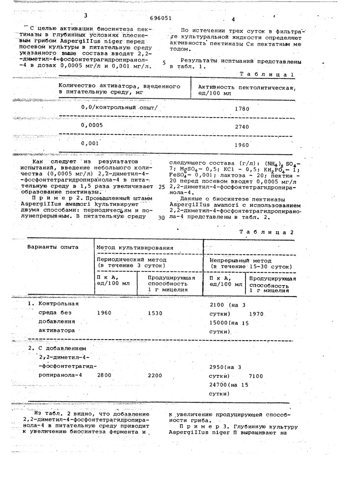 Способ получения пектиназы (патент 696051)