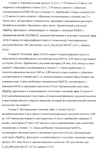 Соединения и композиции как модуляторы активированных рецепторов пролифератора пероксисомы (патент 2413723)