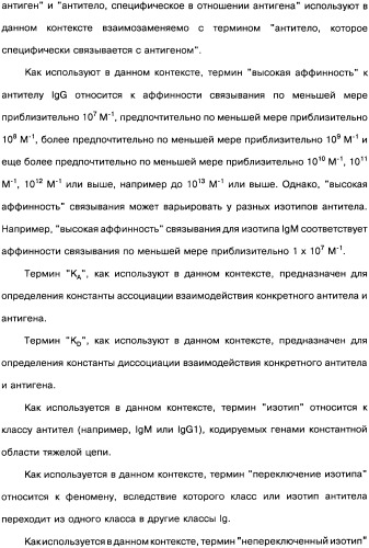 Человеческие моноклональные антитела к рецептору эпидермального фактора роста (egfr), способ их получения и их использование, гибридома, трансфектома, трансгенное животное, экспрессионный вектор (патент 2335507)