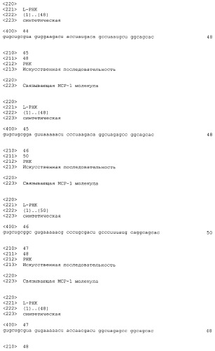 Связывающая мср-1 нуклеиновая кислота и ее применение (патент 2542973)