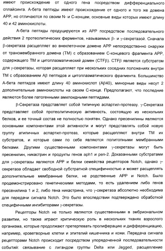 Производные малонамида в качестве ингибиторов гамма-секретазы для лечения болезни альцгеймера (патент 2402538)