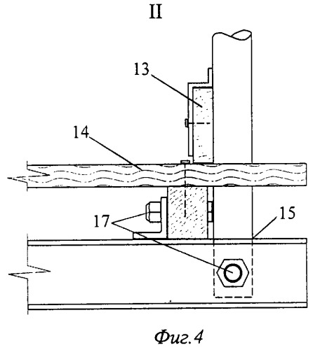 Комплект средств подмащивания для возведения зданий и сооружений с монолитным каркасом (патент 2296841)