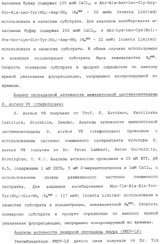 Ингибиторы крузипаина и других цистеинпротеаз (патент 2329266)