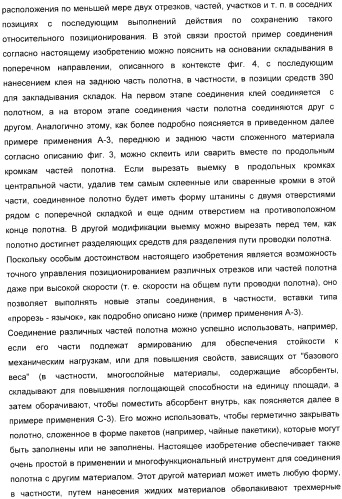 Способ обработки полотна и обрабатывающая машина для обработки полотна (патент 2394746)