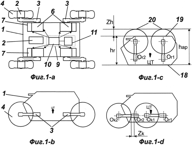 Транспортное средство высокой проходимости (патент 2554900)