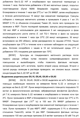 Антитела к il-22 человека и их применение (патент 2467016)
