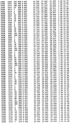 Кристаллическая структура фосфодиэстеразы 5 и ее использование (патент 2301259)