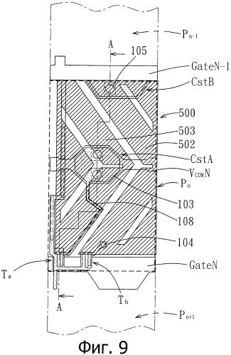 Панель жидкокристаллического дисплея (жкд) и устройство управления пикселем (патент 2397552)