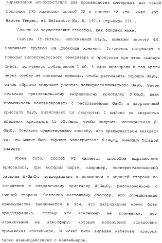 Способ выращивания тонкой монокристаллической пленки, светоизлучающее устройство на основе ga2o 3 и способ его изготовления (патент 2313623)