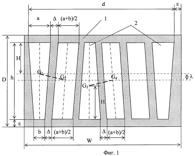 Мощная полупроводниковая структура (патент 2464669)