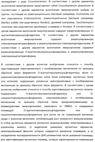 Применение диметилдисульфида для продукции метионина микроорганизмами (патент 2413001)