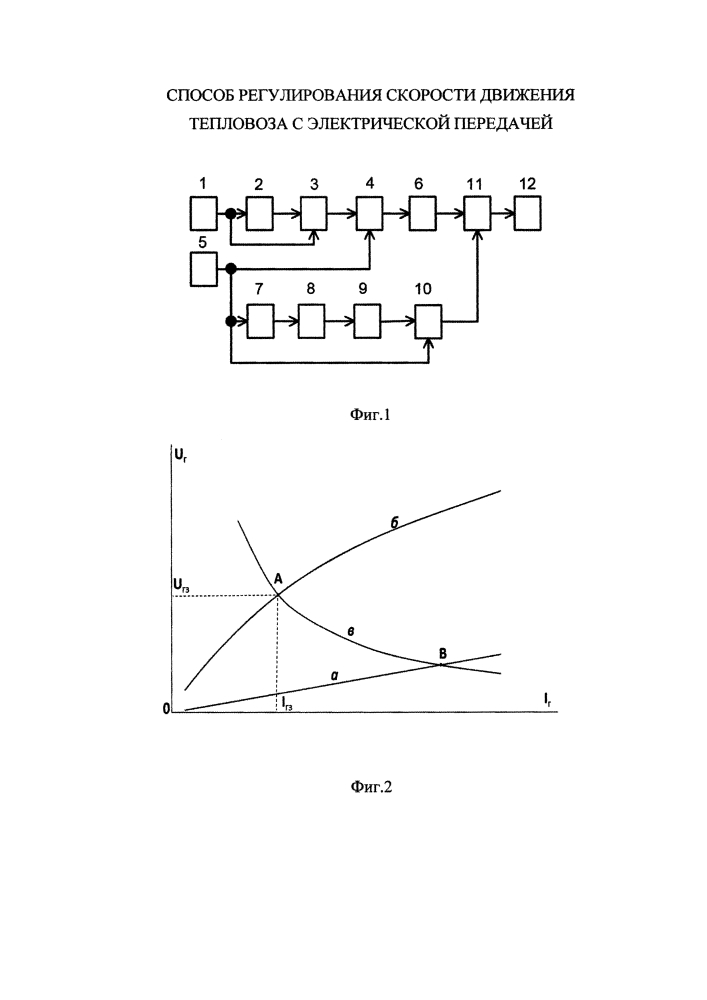 Способ регулирования скорости движения тепловоза с электрической передачей (патент 2616111)