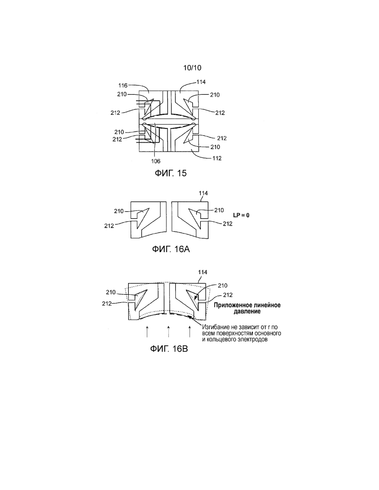 Компенсация воздействия линейного давления на рабочий диапазон для диафрагменного датчика давления (патент 2637394)