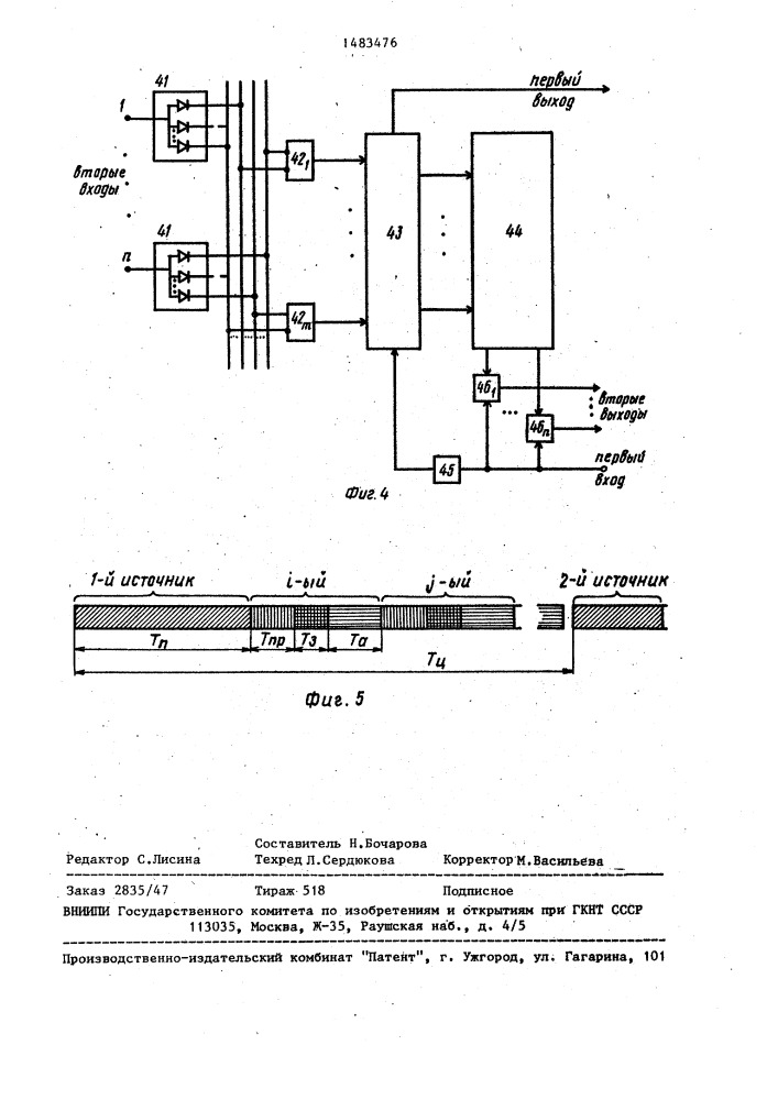 Передающее устройство телеизмерительной системы (патент 1483476)