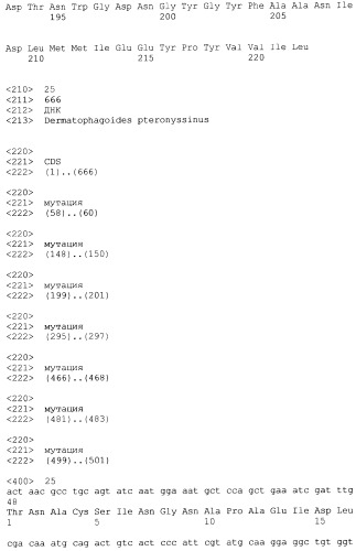 Новые мутантные аллергены (патент 2285042)