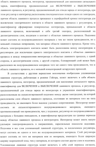 Детекторные устройства и матрицы с высокой чувствительностью и высокой разрешающей способностью (патент 2406181)