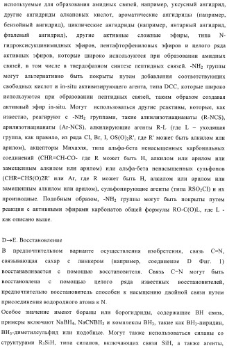Твердофазное тегирование олигосахаридов: методика для манипуляции с иммобилизированными углеводами (патент 2398237)