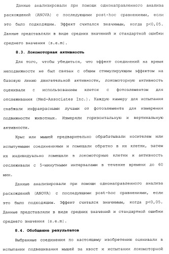 Циклоалкиламины в качестве ингибиторов повторного поглощения моноамина (патент 2430913)