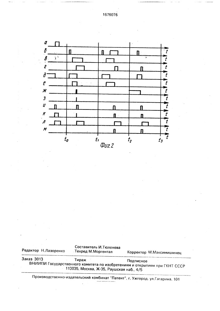 Устройство для контроля серий импульсов (патент 1676076)