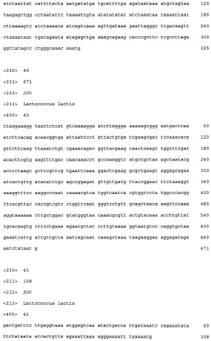 Промоторы lactococcus и их применение: (патент 2495129)