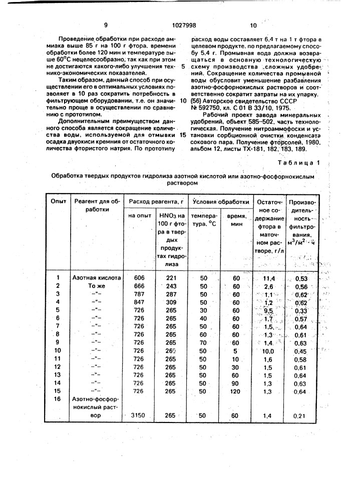 Способ извлечения фтора из растворов (патент 1027998)