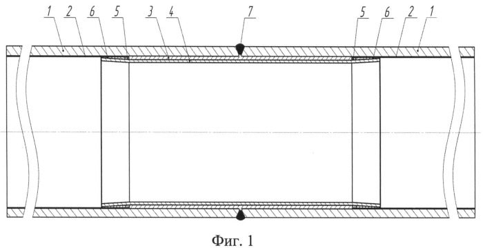 Способ защиты от коррозии зоны сварного соединения трубопровода с внутренним защитным покрытием (патент 2533046)