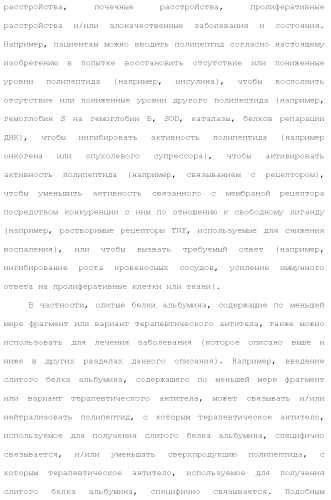 Слитые белки альбумина (патент 2369404)