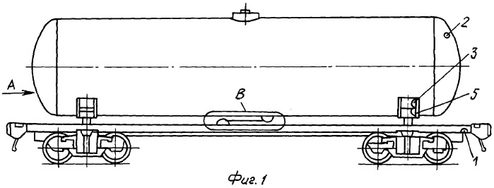 Железнодорожная цистерна (патент 2265535)