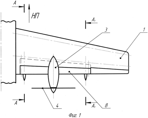 Устройство увеличения подъемной силы самолета короткого взлета и посадки (патент 2561886)