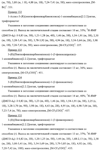 Карбаматные производные хинуклидина, фармацевтическая композиция на их основе и применение (патент 2321588)