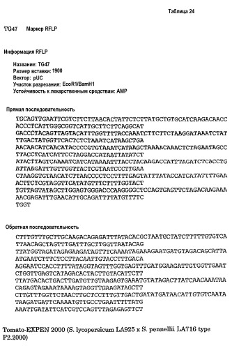 Растения томата, обладающие повышенными уровнями устойчивости к botrytis (патент 2469094)