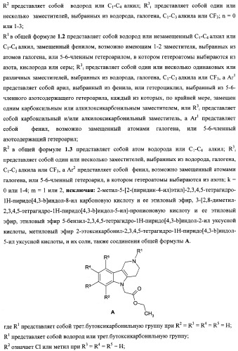 Замещенные 2,3,4,5-тетрагидро-1н-пиридо[4,3-b]индолы, способы их получения и применения (патент 2338745)