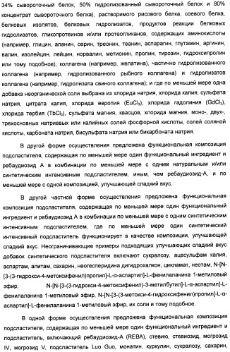 Композиция интенсивного подсластителя с кальцием и подслащенные ею композиции (патент 2437573)