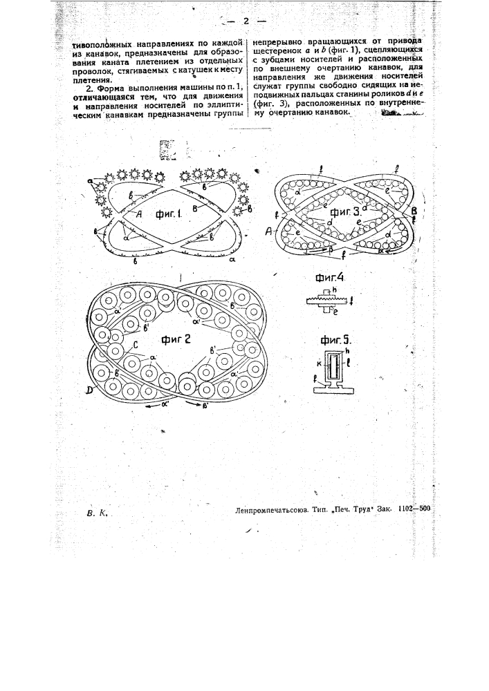 Машина для изготовления проволочных канатов (патент 27152)