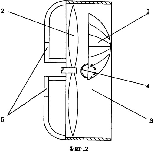 Воздухонагнетающее устройство для аппаратов с мягким газонаполняемым крылом (патент 2305652)