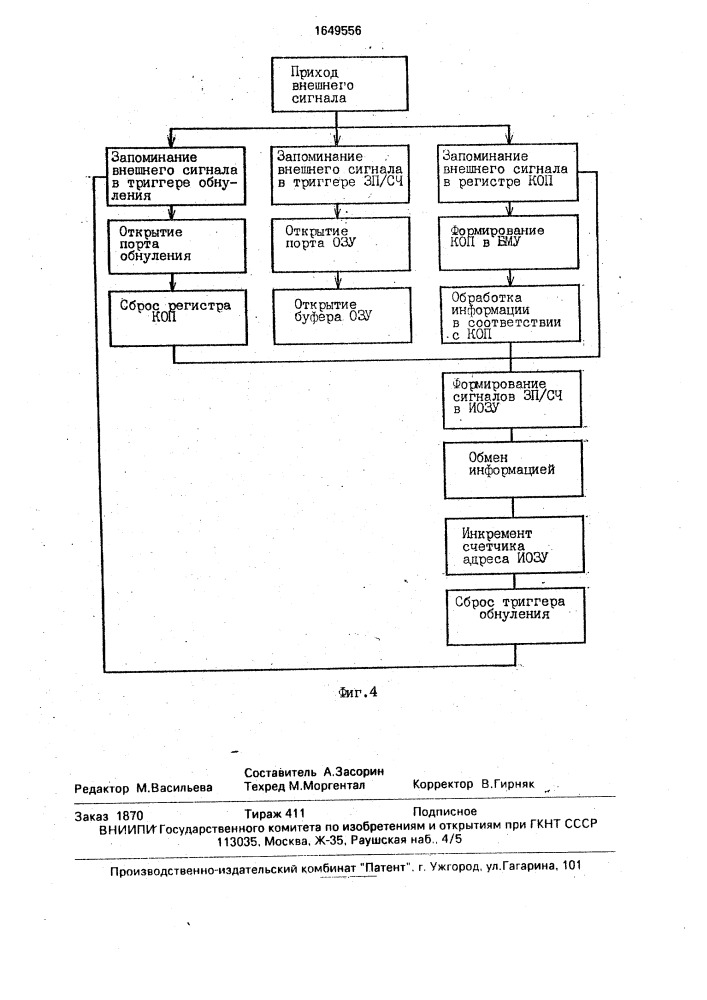 Устройство обмена данными (патент 1649556)