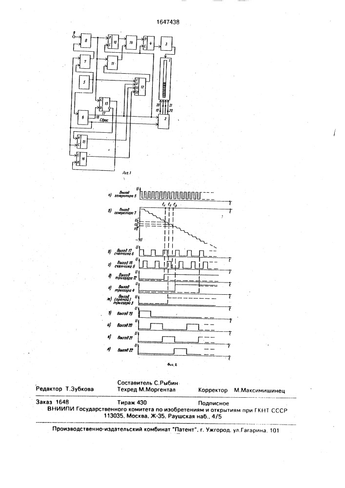 Электроизмерительный показывающий прибор (патент 1647438)