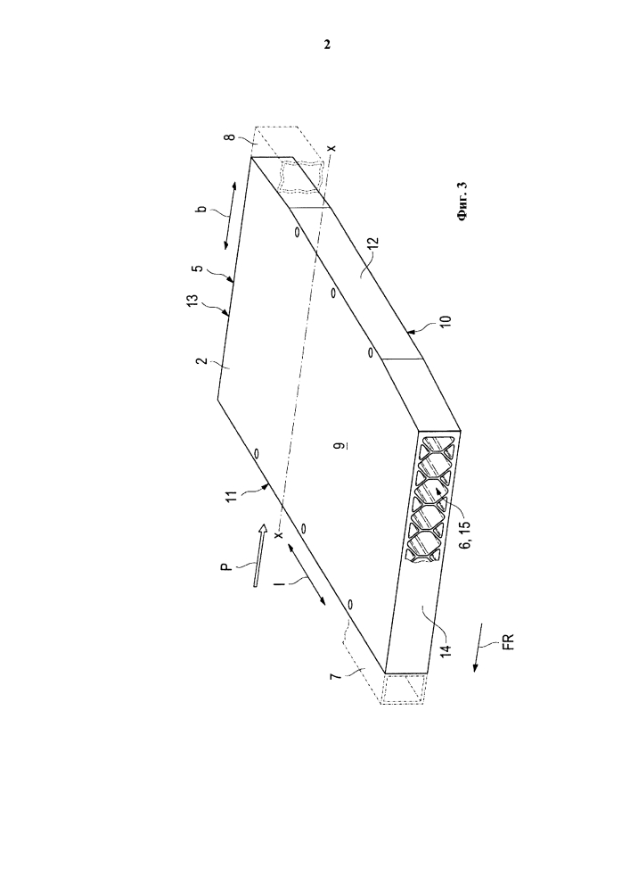 Структурный элемент для безрельсового транспортного средства (патент 2633668)