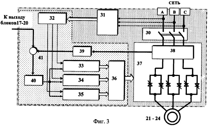 Система управления группой электроприводов водяных насосов (патент 2312452)