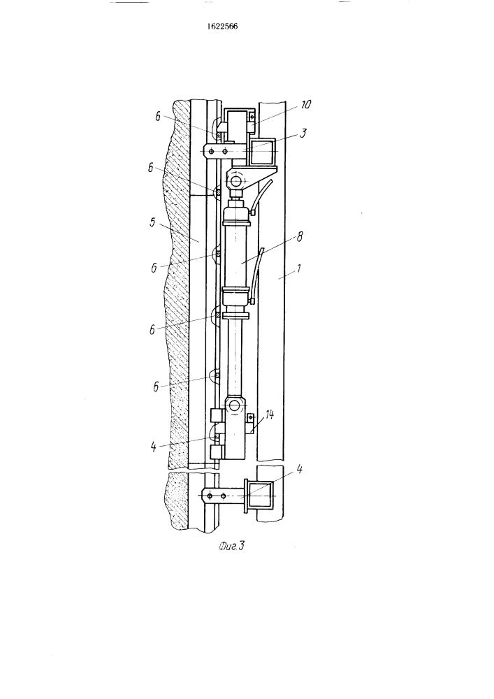 Подвижная опалубка для возведения монолитных железобетонных башенных сооружений (патент 1622566)