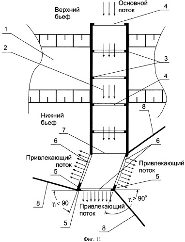 Входной оголовок рыбохода (варианты) (патент 2363807)