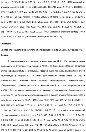 Производные сапогенина, их синтез, применение и способы, основанные на их применении (патент 2311423)