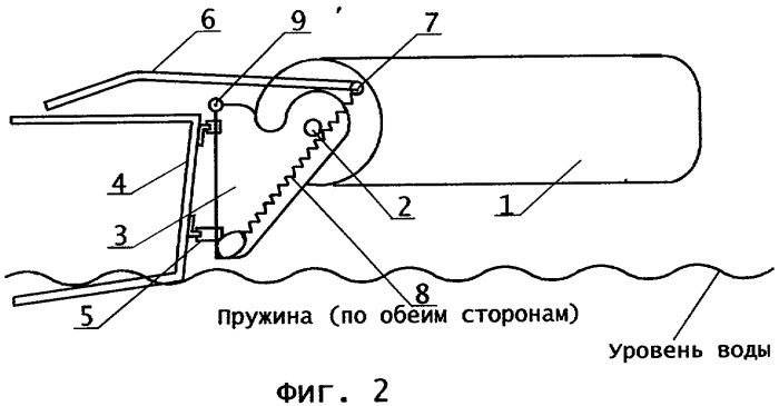 Рулевое устройство для малогабаритного судна (патент 2276648)