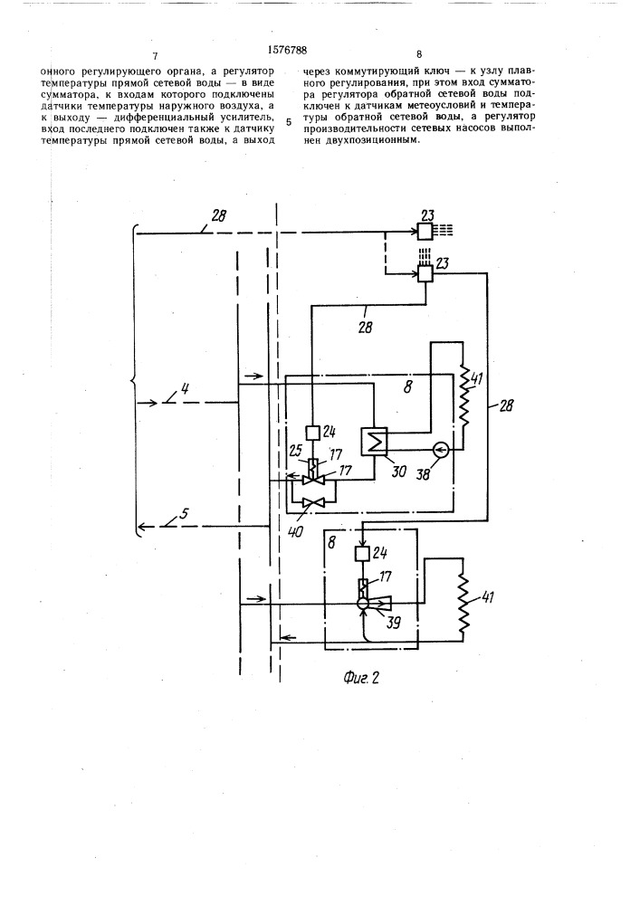 Система централизованного теплоснабжения (патент 1576788)