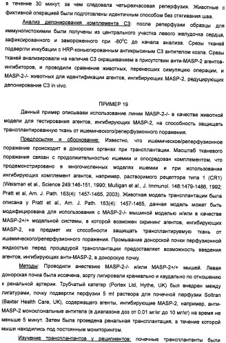 Способ лечения заболеваний, связанных с masp-2-зависимой активацией комплемента (варианты) (патент 2484097)